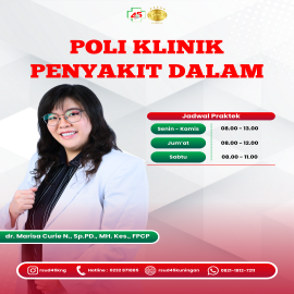 dr. MARISA CURIE NASSERI, Sp.PD., MH.Kes., FPCP.