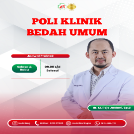 dr. MUHAMMAD REJA JAELANI, Sp.B
